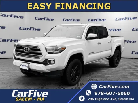 White 2016 Toyota Tacoma Limited for sale in Salem, MA