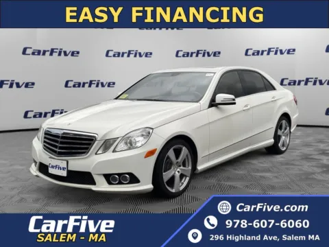 White 2010 Mercedes-Benz E-Class E 350 for sale in Salem, MA