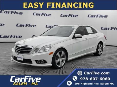 White 2010 Mercedes-Benz E-Class E 350 for sale in Salem, MA