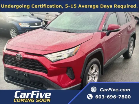 Red 2022 Toyota RAV4 XLE for sale in Salem, MA