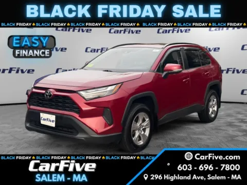 Red 2022 Toyota RAV4 XLE for sale in Salem, MA