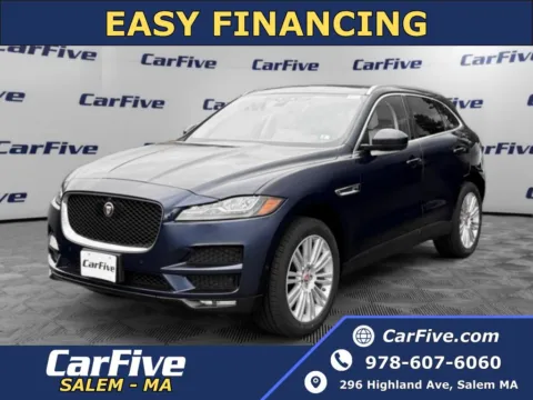 Blue 2019 Jaguar F-PACE 30t Portfolio for sale in Salem, MA