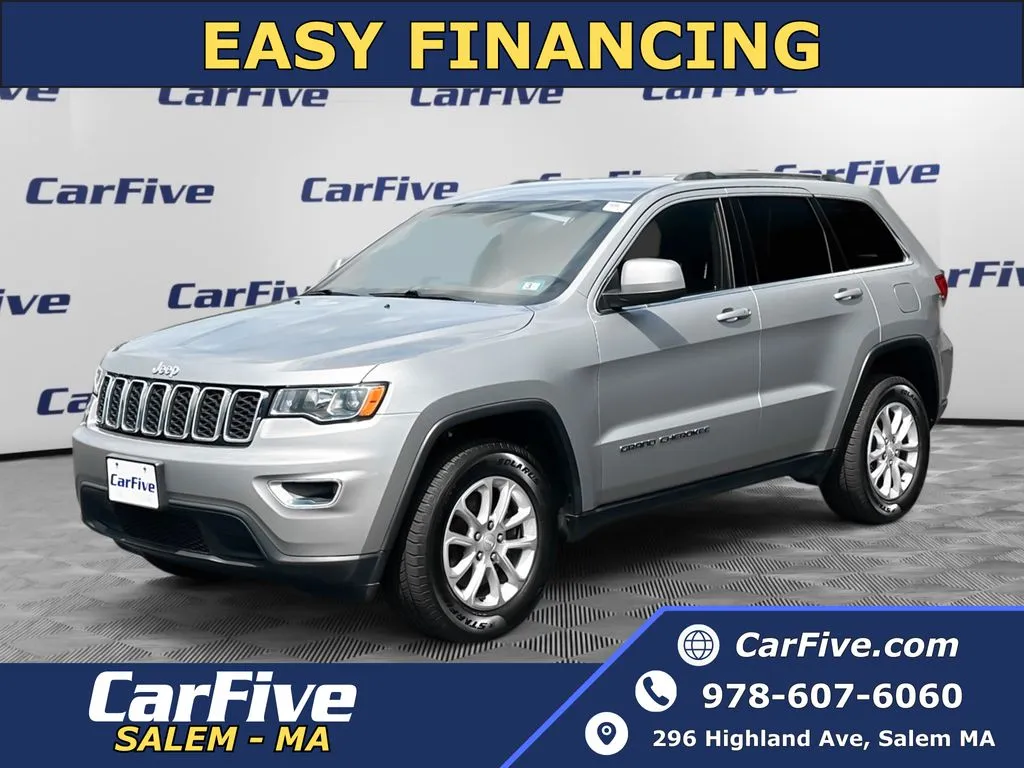 Silver 2021 Jeep Grand Cherokee Laredo E for sale in Salem, MA