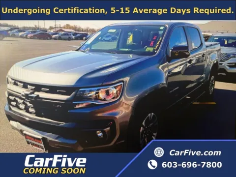 Gray 2022 Chevrolet Colorado Z71 for sale in Salem, MA