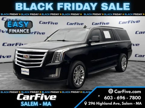 Black 2020 Cadillac Escalade ESV for sale in Salem, MA