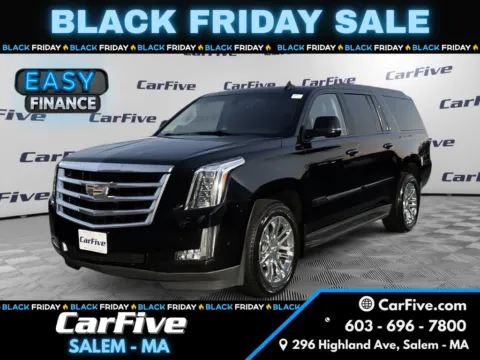 Black 2020 Cadillac Escalade ESV for sale in Salem, MA