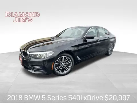 Black 2018 BMW 5 Series 540i xDrive for sale in Milwaukee, WI