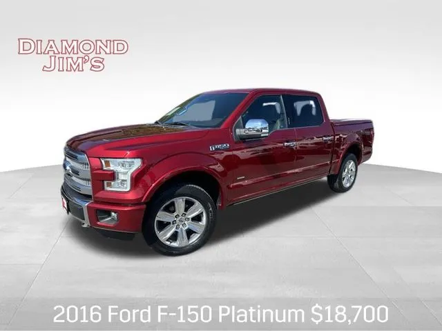 Red 2016 Ford F-150 Platinum for sale in Milwaukee, WI