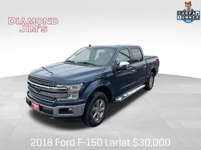 Blue 2018 Ford F-150 Lariat for sale in Milwaukee, WI
