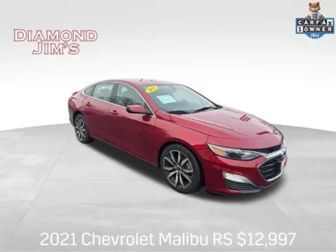 Red 2021 Chevrolet Malibu RS for sale in Milwaukee, WI