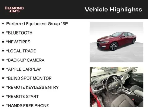 More photos of 2021 Chevrolet Malibu RS at Diamond Jim Motor Cars, WI