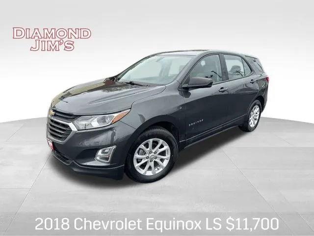 Gray 2018 Chevrolet Equinox LS for sale in Milwaukee, WI