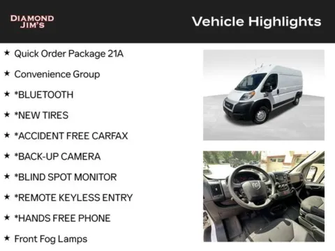 More photos of 2021 Ram ProMaster 1500 at Diamond Jim Motor Cars, WI