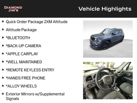 More photos of 2020 Jeep Renegade Altitude at Diamond Jim's Motor Cars, WI
