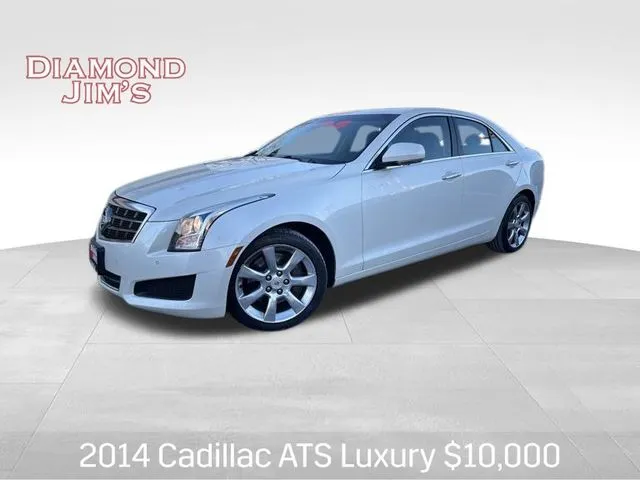 White 2014 Cadillac ATS 3.6L Luxury for sale in Milwaukee, WI