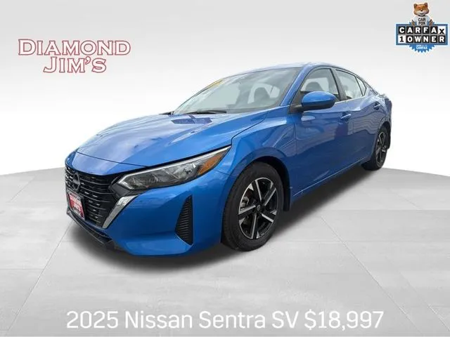 Blue 2025 Nissan Sentra SV for sale in Milwaukee, WI