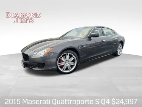 Gray 2015 Maserati Quattroporte S Q4 for sale in Milwaukee, WI