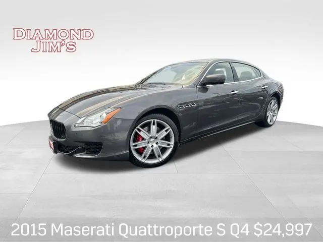 Gray 2015 Maserati Quattroporte S Q4 for sale in Milwaukee, WI