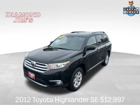 Black 2012 Toyota Highlander SE for sale in Milwaukee, WI