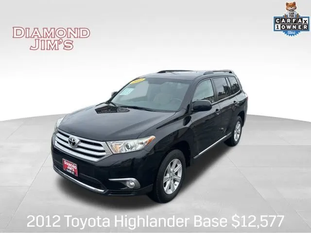 Black 2012 Toyota Highlander for sale in Milwaukee, WI