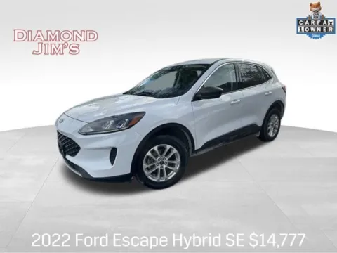 White 2022 Ford Escape Hybrid SE for sale in Milwaukee, WI