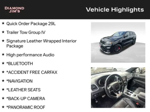 More photos of 2018 Jeep Grand Cherokee SRT at Diamond Jim Motor Cars, WI