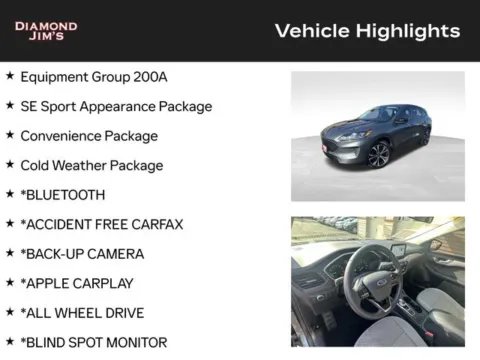 More photos of 2021 Ford Escape SE at Diamond Jim's Motor Cars, WI