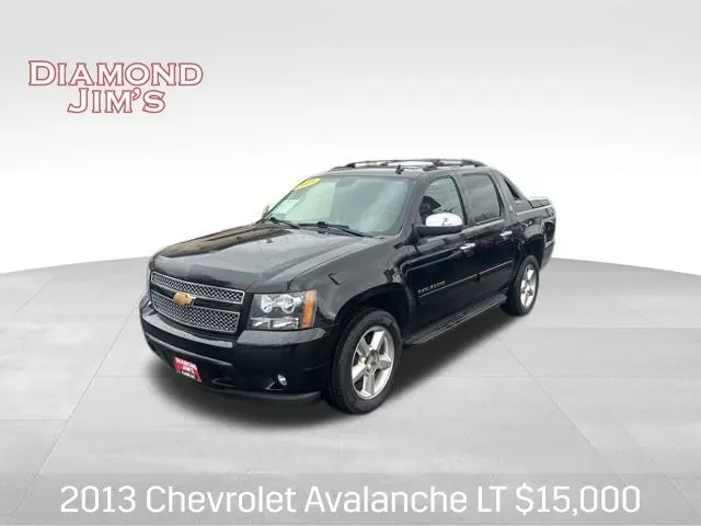 Black 2013 Chevrolet Avalanche 1500 LT for sale in Milwaukee, WI