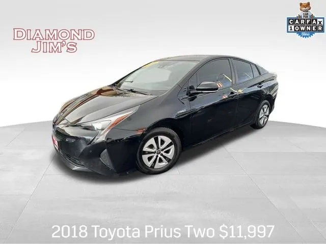 Black 2018 Toyota Prius Two for sale in Milwaukee, WI