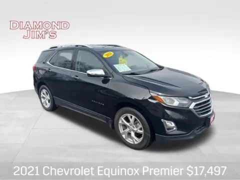 Black 2021 Chevrolet Equinox Premier for sale in Milwaukee, WI