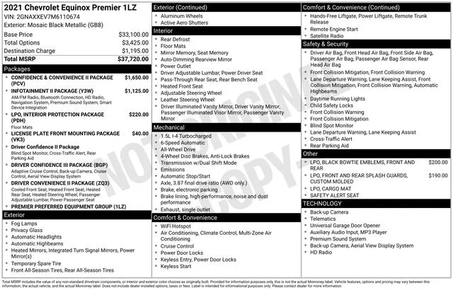 2021 Chevrolet Equinox Premier - Photo 37
