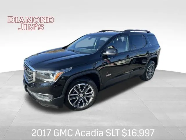 Black 2017 GMC Acadia SLT-1 for sale in Milwaukee, WI