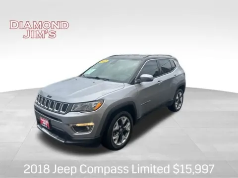 Silver 2018 Jeep Compass Limited for sale in Milwaukee, WI