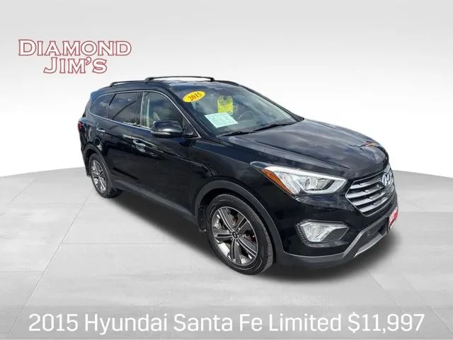Black 2015 Hyundai Santa Fe Limited for sale in Milwaukee, WI