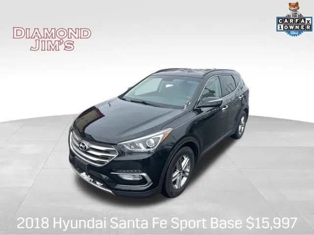 Black 2018 Hyundai Santa Fe Sport 2.4 Base for sale in Milwaukee, WI