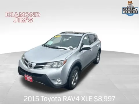 Silver 2015 Toyota RAV4 XLE for sale in Milwaukee, WI