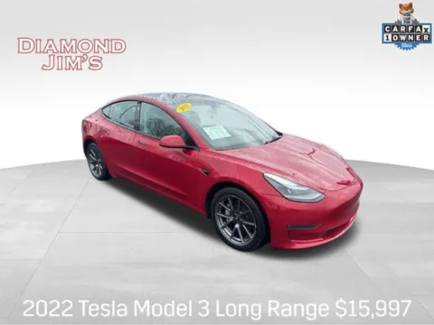 Red 2022 Tesla Model 3 Long Range for sale in Milwaukee, WI