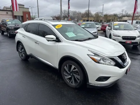 White 2018 Nissan Murano Platinum for sale in Milwaukee, WI