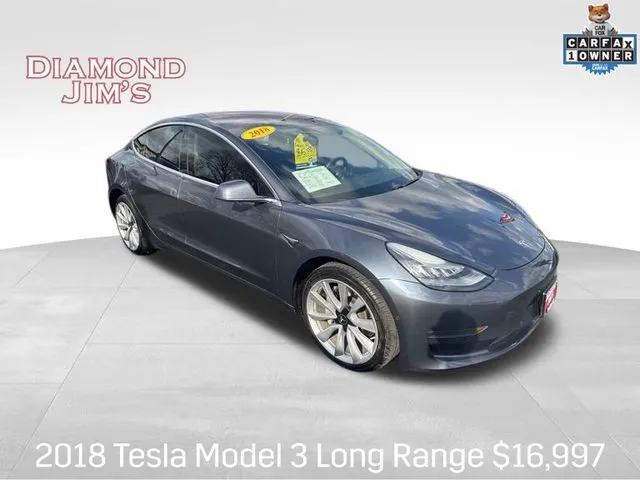 Blue 2018 Tesla Model 3 Long Range for sale in Milwaukee, WI