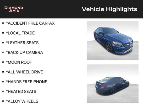 More photos of 2017 Mercedes-Benz C-Class C 43 AMG at Diamond Jim's Motor Cars, WI