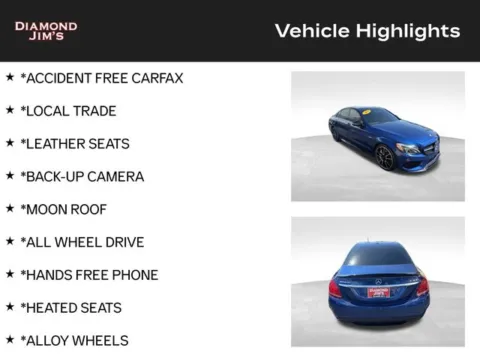 More photos of 2017 Mercedes-Benz C-Class C 43 AMG at Diamond Jim's Motor Cars, WI