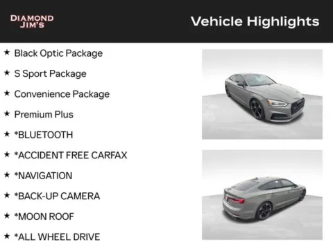 More photos of 2019 Audi S5 Sportback Premium Plus at Diamond Jim's Motor Cars, WI