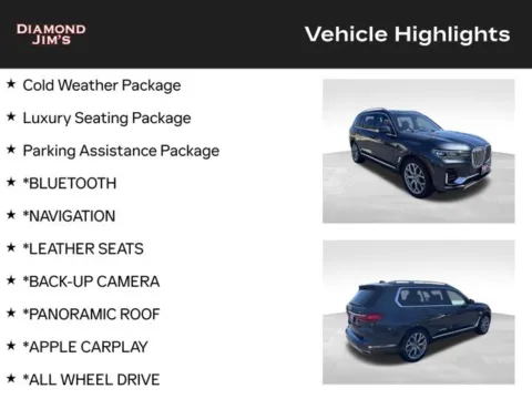 More photos of 2020 BMW X7 xDrive40i at Diamond Jim's Motor Cars, WI