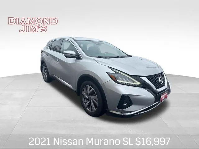 Silver 2021 Nissan Murano SL for sale in Milwaukee, WI