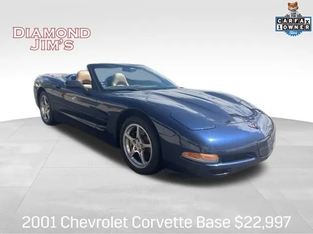 Blue 2001 Chevrolet Corvette for sale in Milwaukee, WI