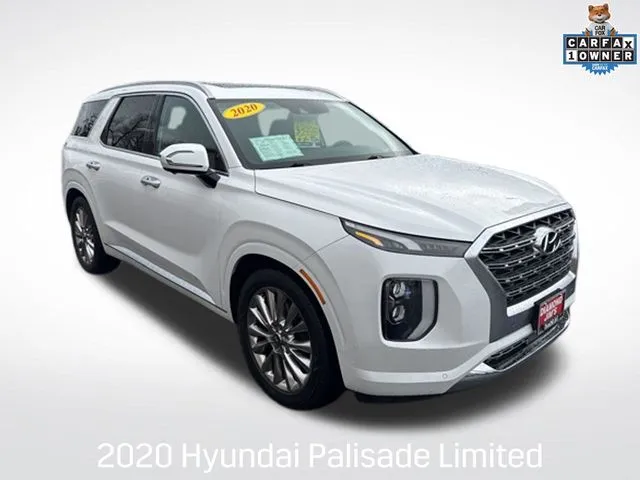 White 2020 Hyundai Palisade Limited for sale in Milwaukee, WI