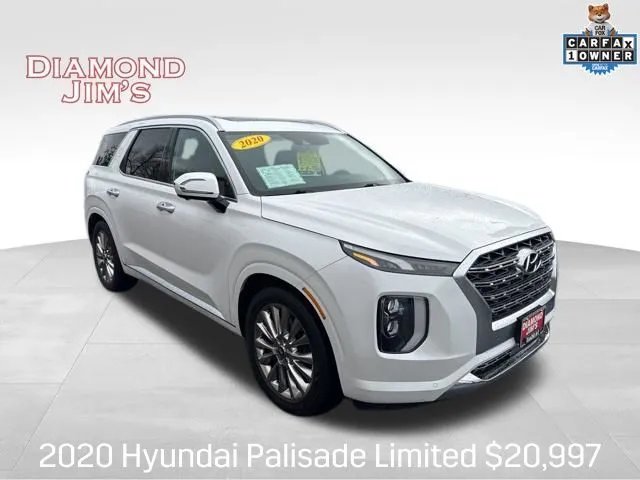 White 2020 Hyundai Palisade Limited for sale in Milwaukee, WI