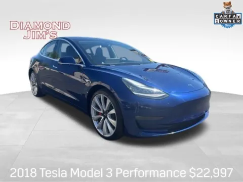 Blue 2018 Tesla Model 3 Performance for sale in Milwaukee, WI