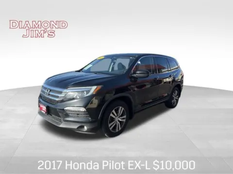Black 2017 Honda Pilot EX-L for sale in Milwaukee, WI