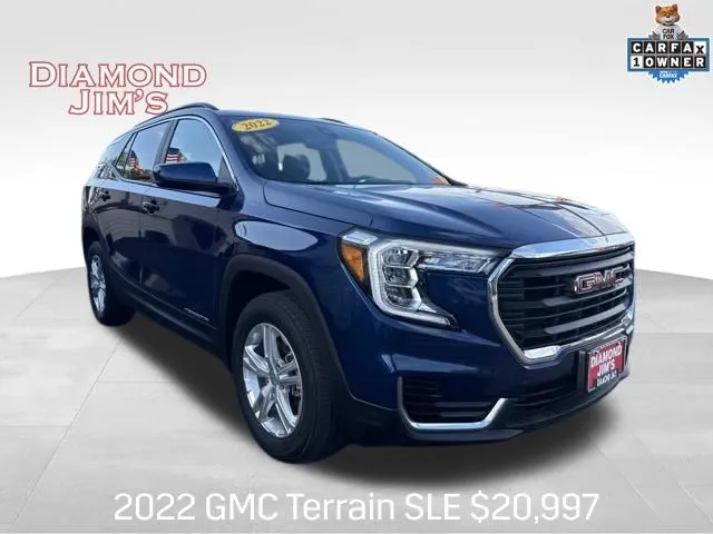 Blue 2022 GMC Terrain SLE for sale in Milwaukee, WI